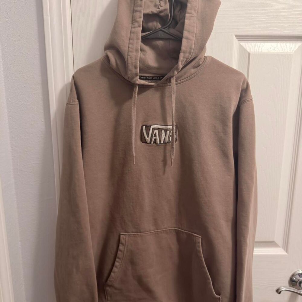 (2021-2023) Vans Seasonal Color Vintage Wash Hoodie - Toasted Walnut - L